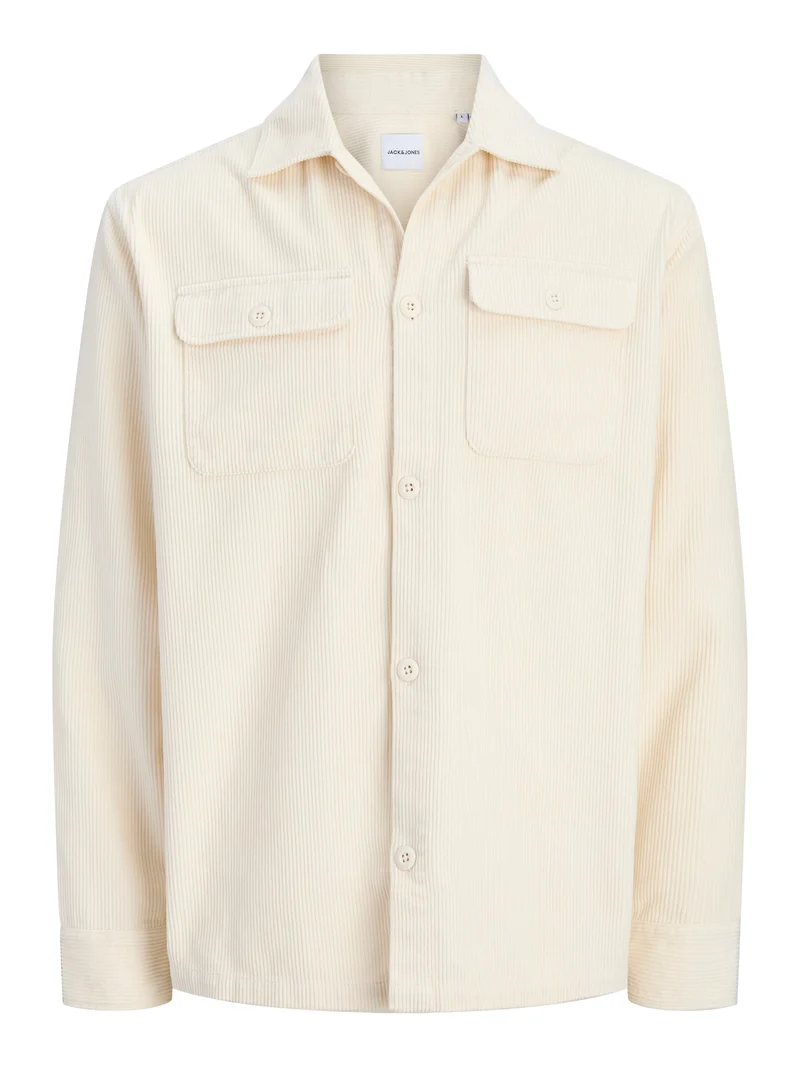 JJEREGENT CORD OVERSHIRT LS SN