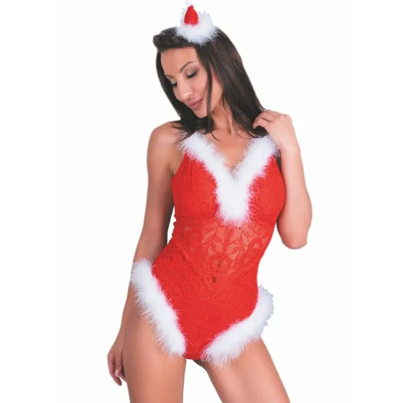 LIVCO CORSETTI FASHION - NAUGHTY SANTA LC 90706 WEIHNACHTSBODY