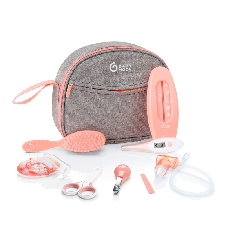 Babymoov Babypflegeset – 9-teilig – Pfirsich