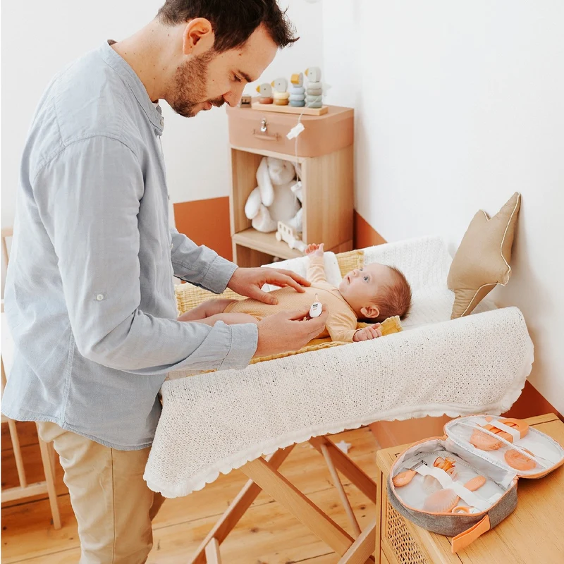 Babymoov Babypflegeset – 9-teilig – Pfirsich