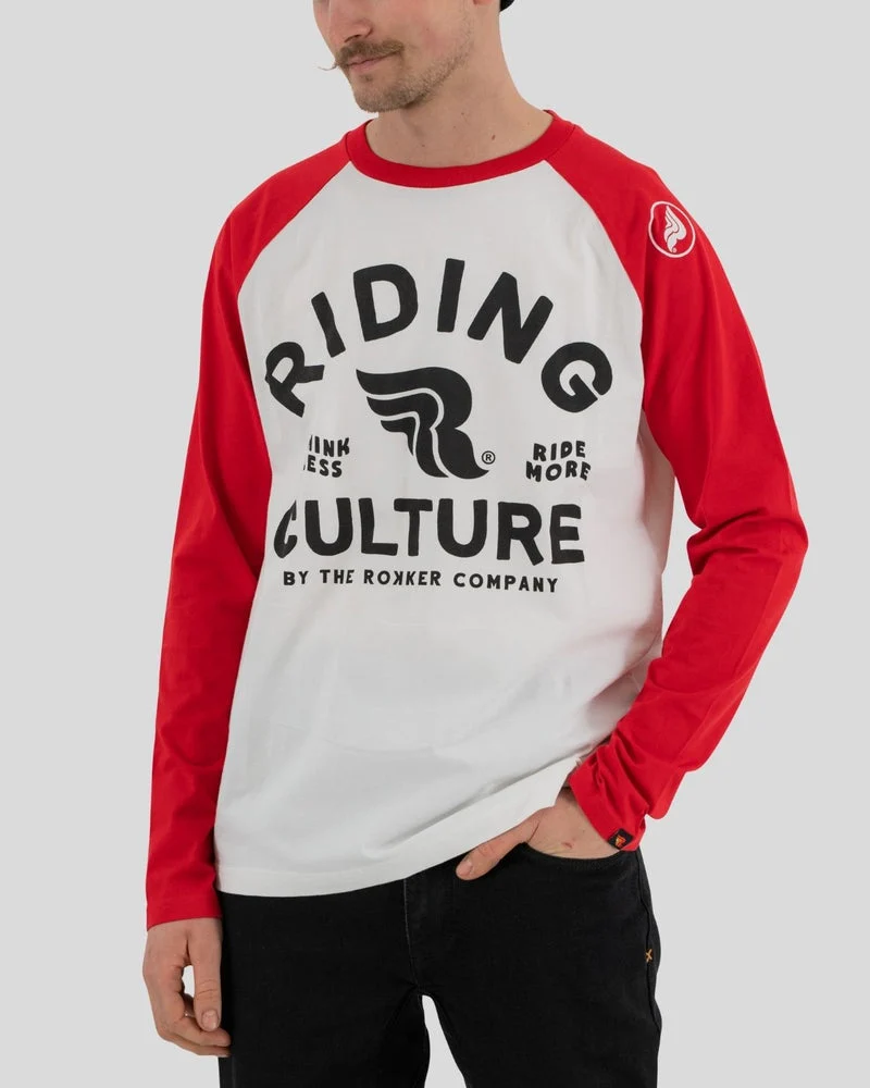 Riding Culture Ride More Langarm-Shirt Herren