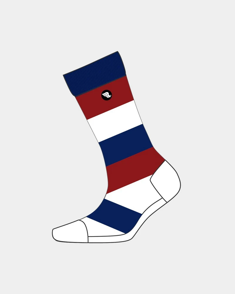Riding Culture Stripes Socks red*blue*white