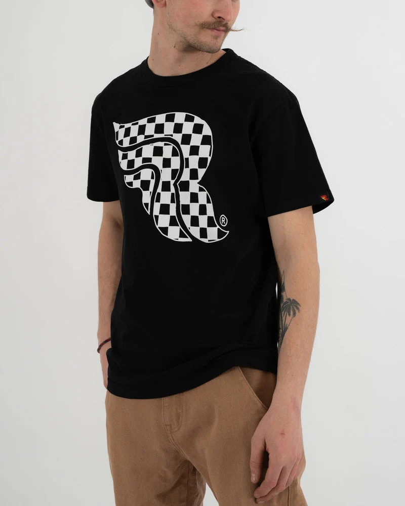 Riding Culture Checkerboard T-Shirt Herren