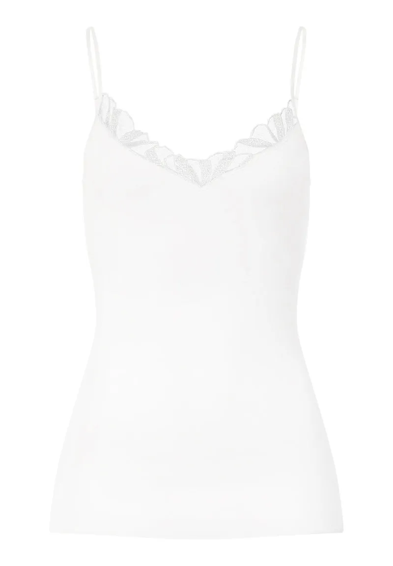 Rosaria Spaghetti Top | off white 070783-070102