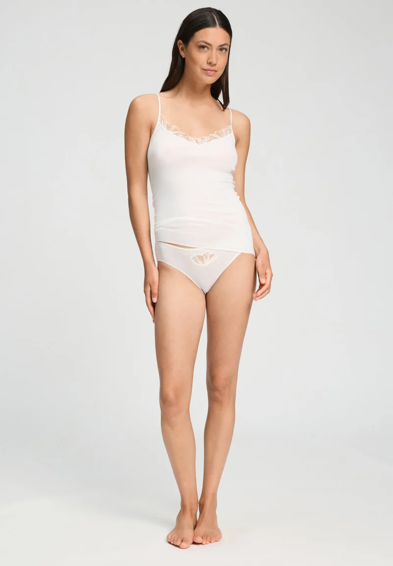Rosaria Spaghetti Top | off white 070783-070102