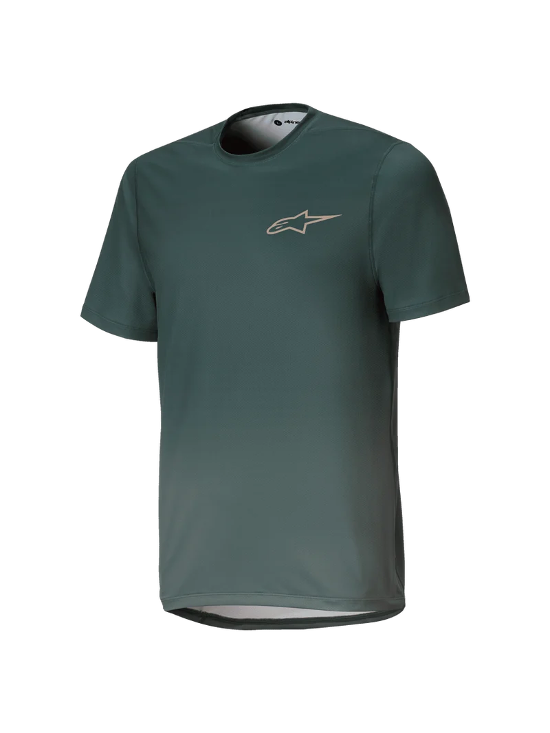 Alpinestars A-Dura Trikot Kurze Ärmel Silver Pine Jugend