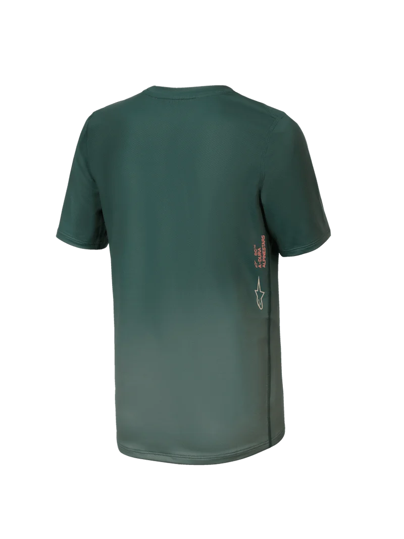 Alpinestars A-Dura Trikot Kurze Ärmel Silver Pine Jugend