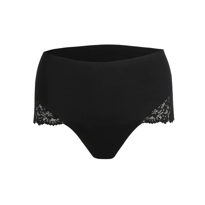 SOFT STUDIO schwarz Taillenslip