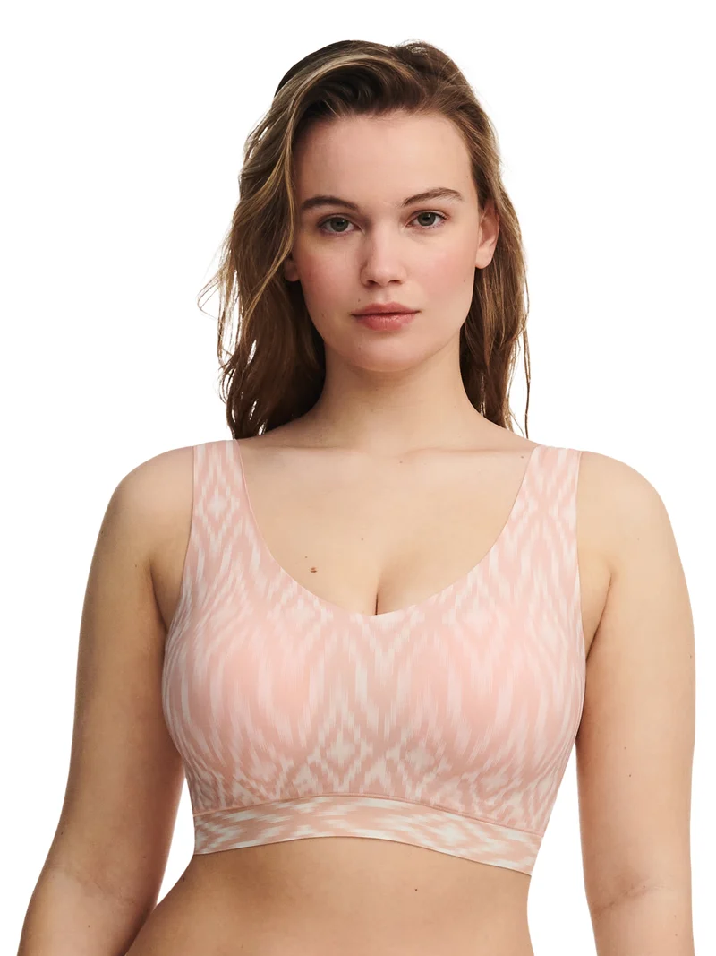 Chantelle - Wattiertes Softstretch-Top mit Ikat-Print