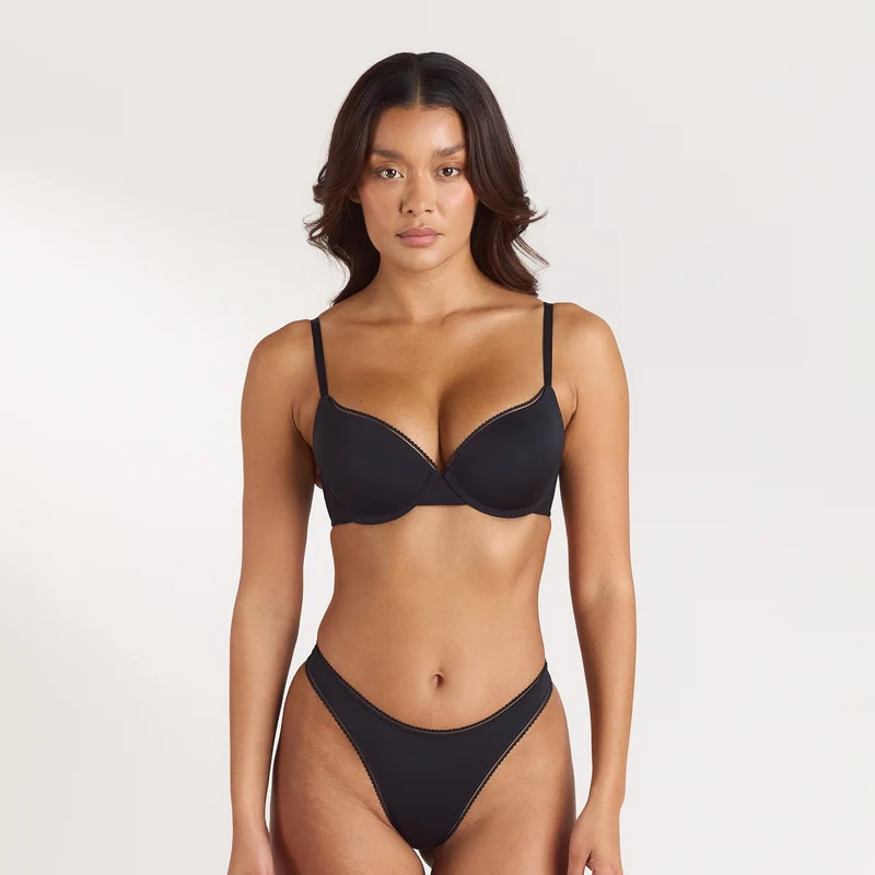 Comfort T-Shirt Bra - Black