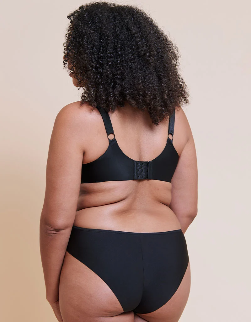 Curvy Kate Smoothie Lace Moulded Balcony Bra Black