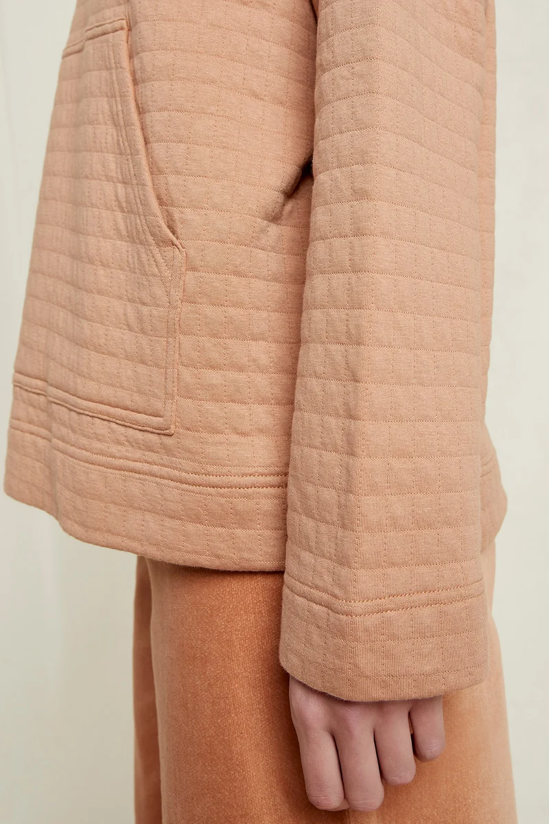 Quilted Top aus Bio Baumwolle