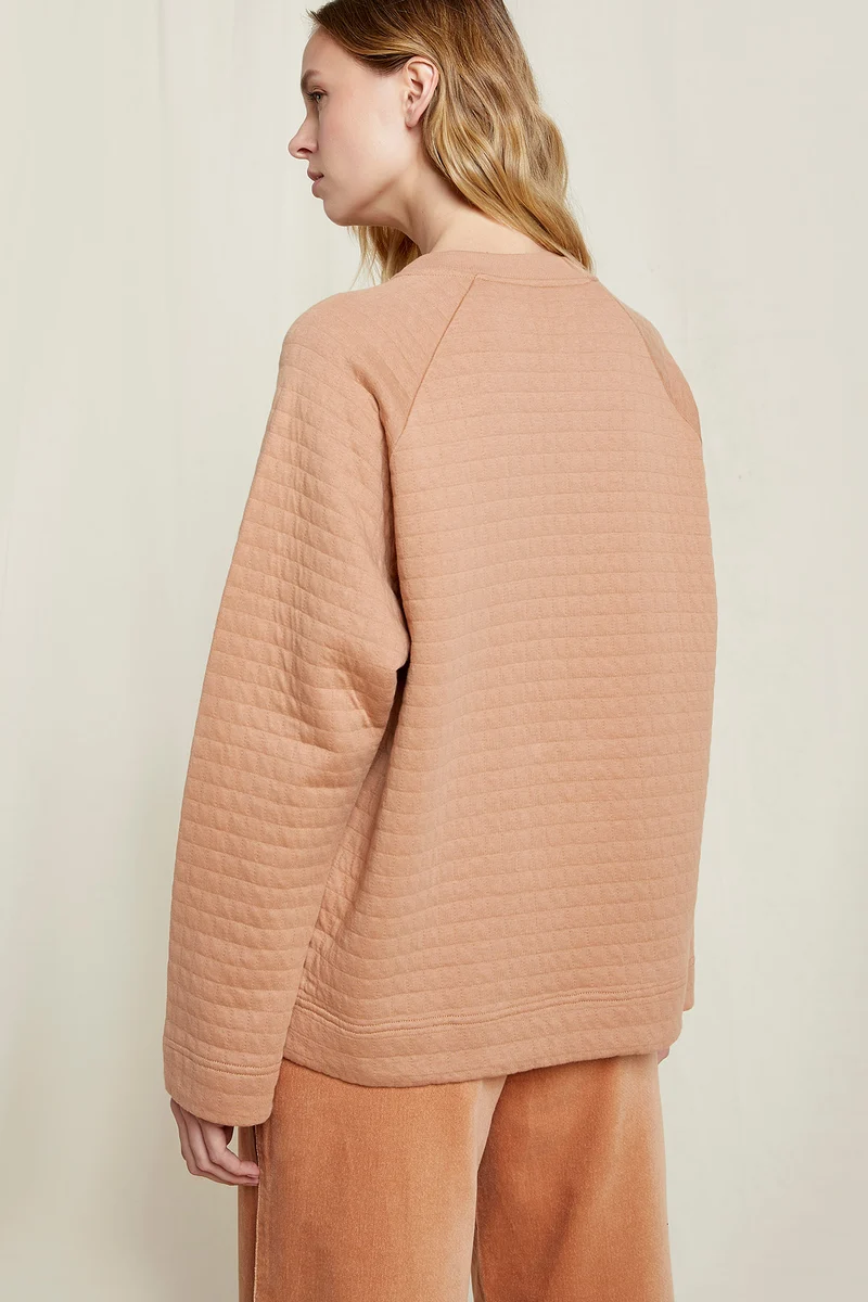 Quilted Top aus Bio Baumwolle