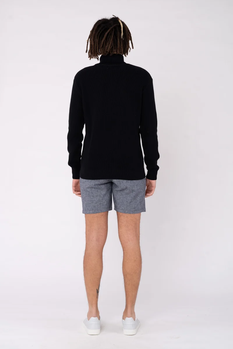 Rollkragen-pullover aus Bio Baumwolle