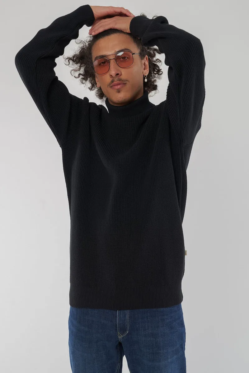 Rollkragen-pullover aus Bio Baumwolle