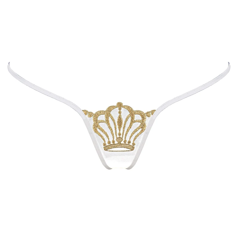 Queen of Love - Ivory - Mini G-String