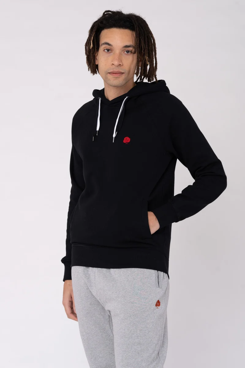 Pullover mit Kapuze für Männer Grau