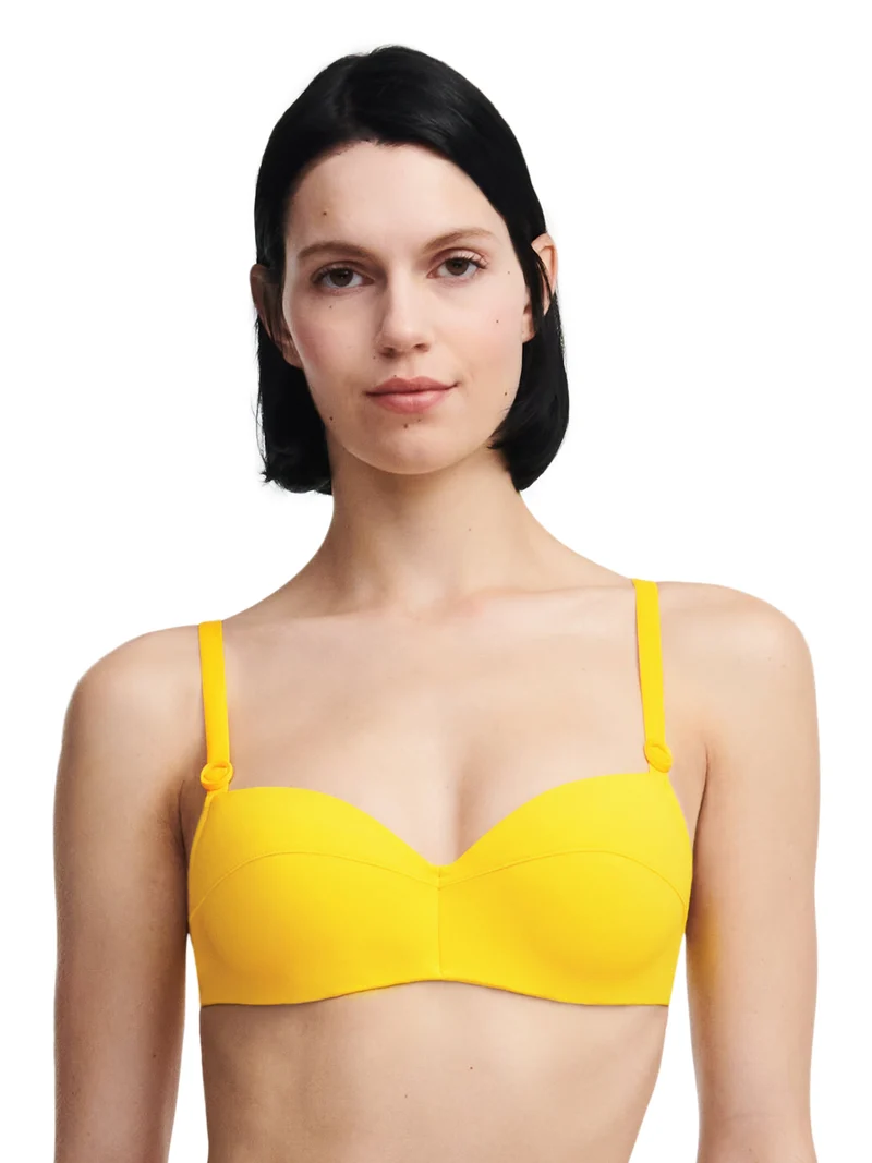 Chantelle Swimwear - Celestial Halbschalen-Memory-BH Zitronengelb