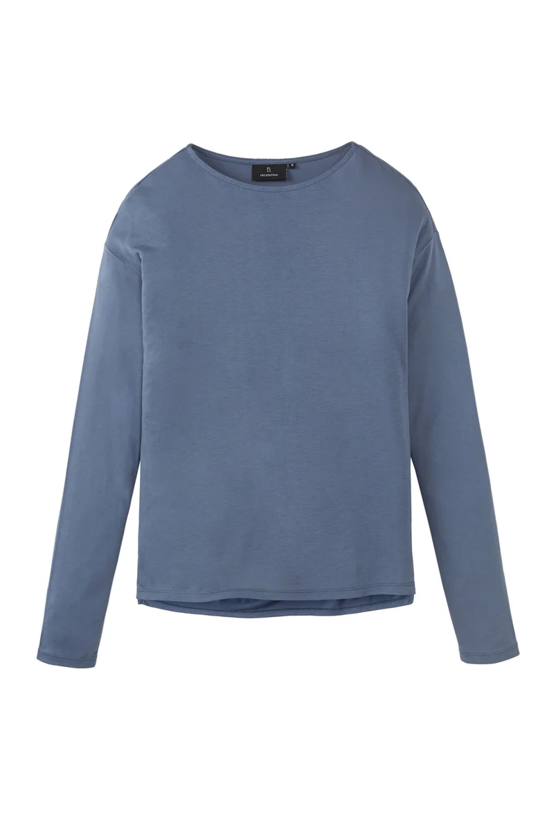Casual Longsleeve aus Bio Baumwolle & ECOVERO™