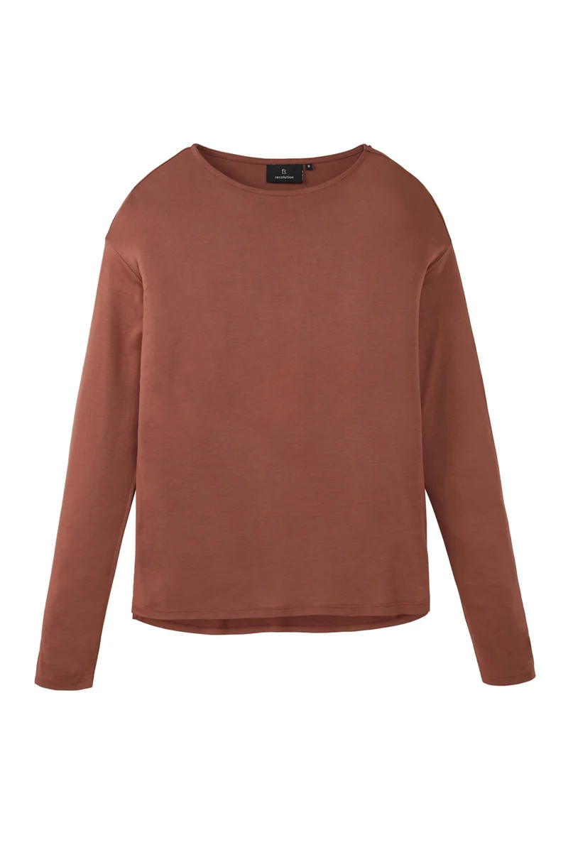 Casual Longsleeve aus Bio Baumwolle & ECOVERO™