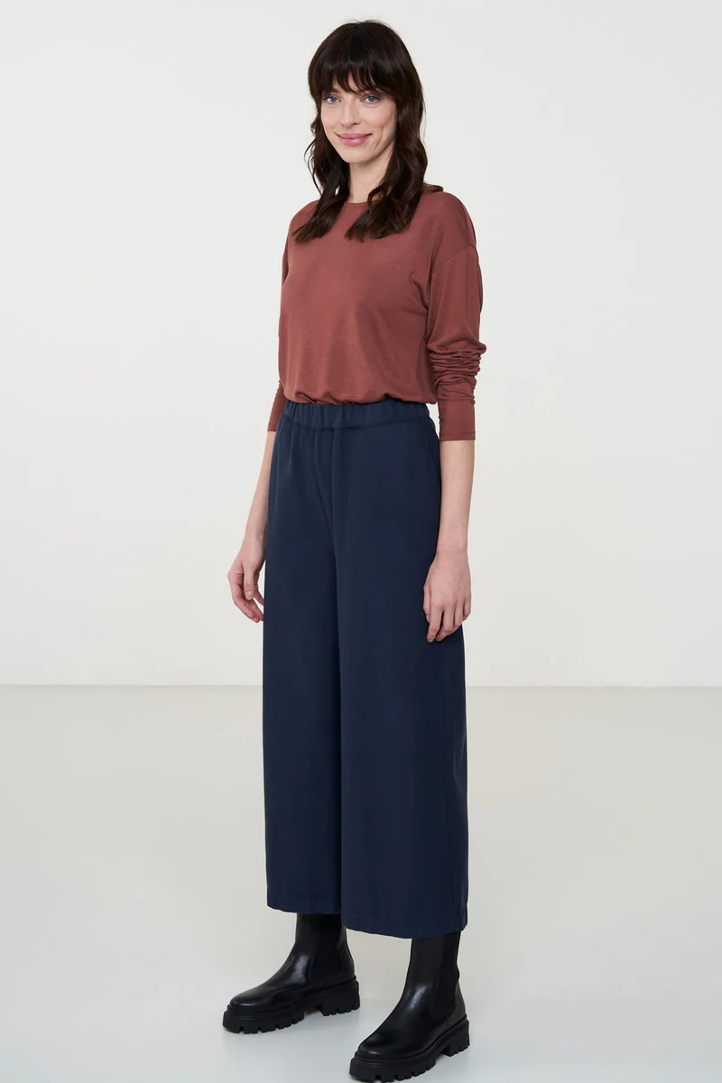 Casual Longsleeve aus Bio Baumwolle & ECOVERO™