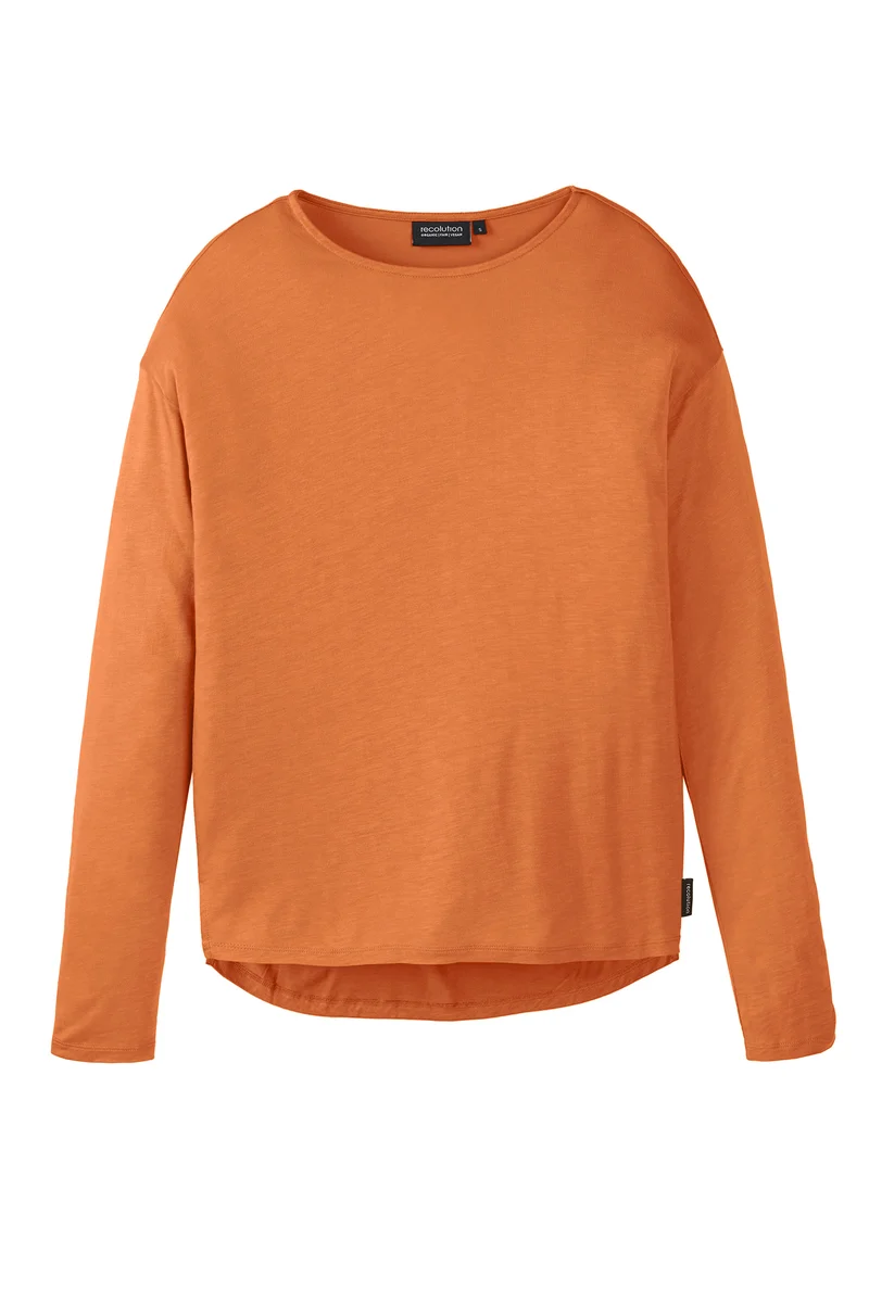 Casual Longsleeve aus Bio Baumwolle & ECOVERO™