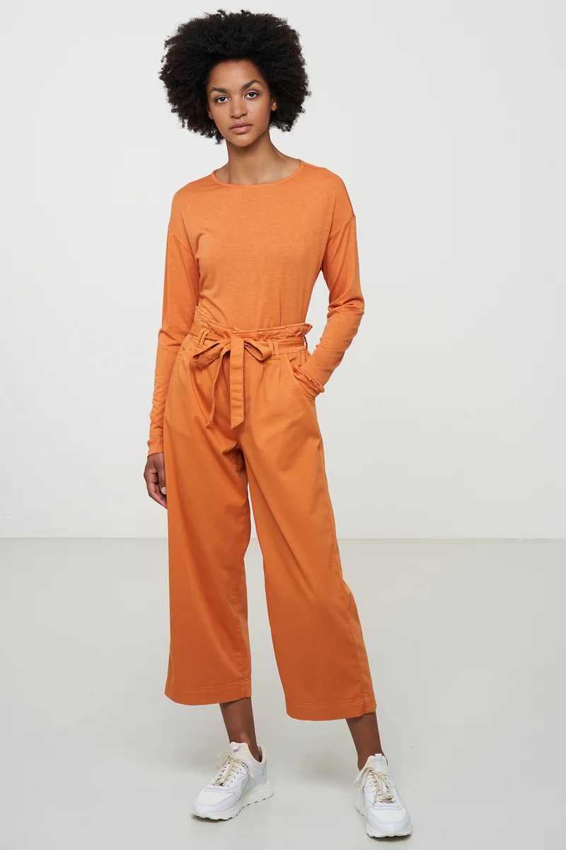Casual Longsleeve aus Bio Baumwolle & ECOVERO™