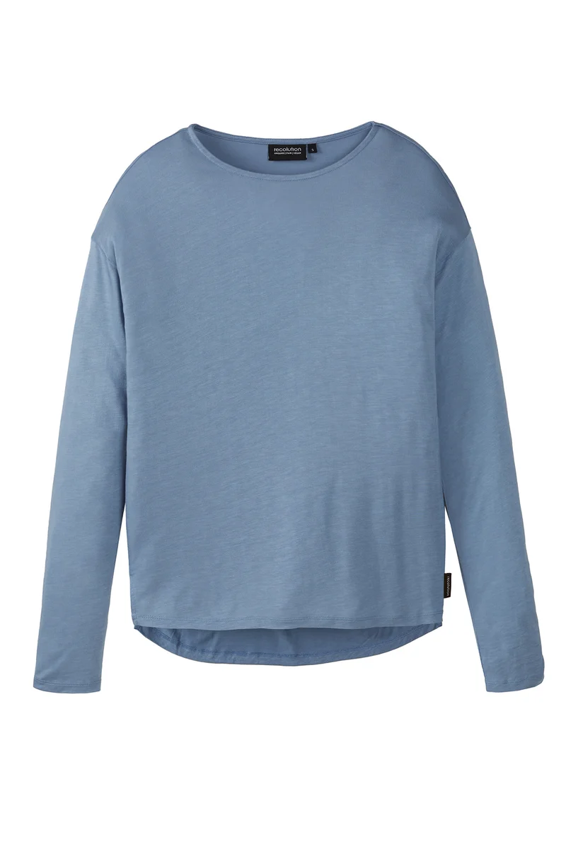 Casual Longsleeve aus Bio Baumwolle & ECOVERO™