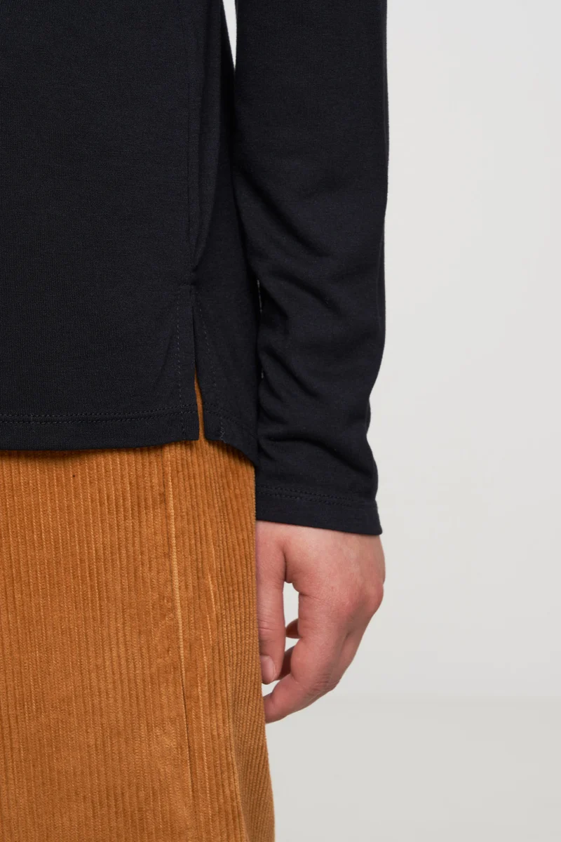 Casual Longsleeve aus Bio Baumwolle & ECOVERO™