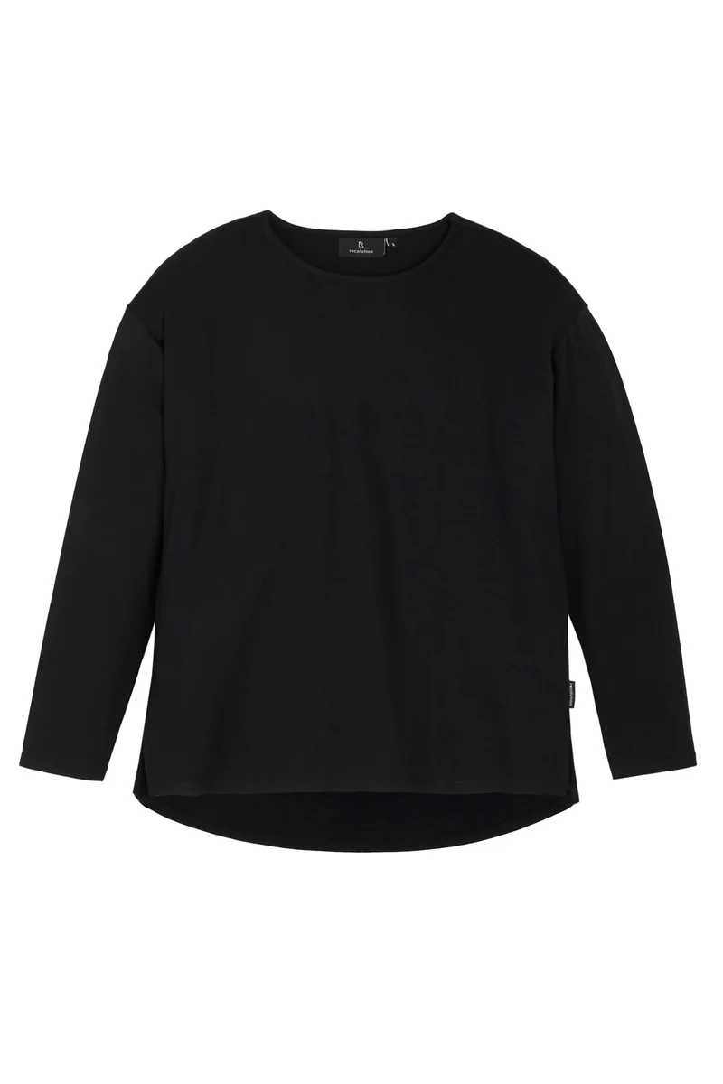 Casual Longsleeve aus Bio Baumwolle & ECOVERO™