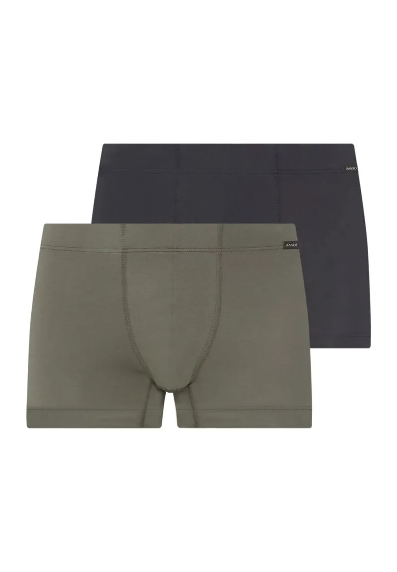 Cotton Essentials Pants 2Pack | charcoal art / smokey olive 073079-073135