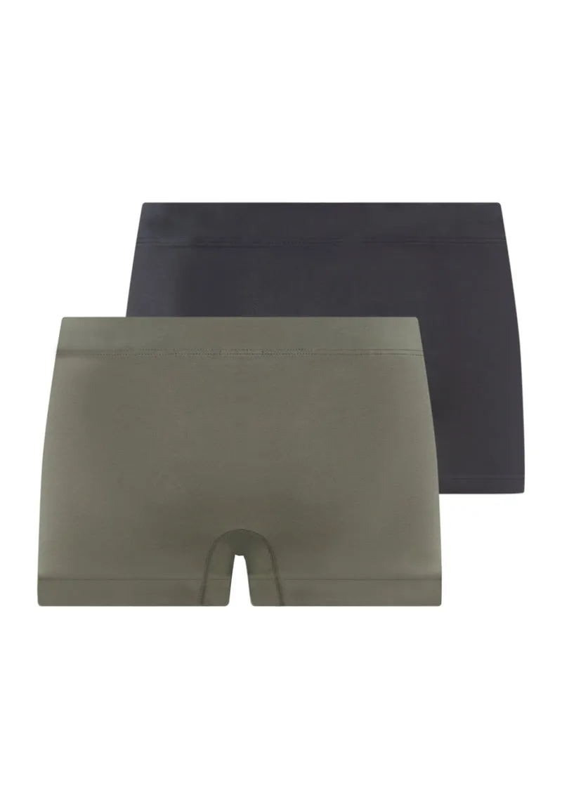 Cotton Essentials Pants 2Pack | charcoal art / smokey olive 073079-073135