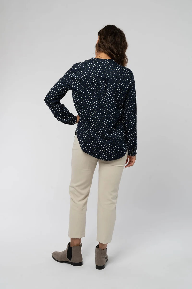 Bluse aus Bio Baumwolle & ECOVERO™