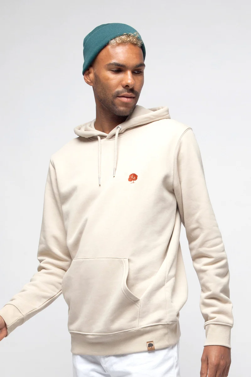 Hoodie aus Bio Baumwolle & recyceltem Polyester