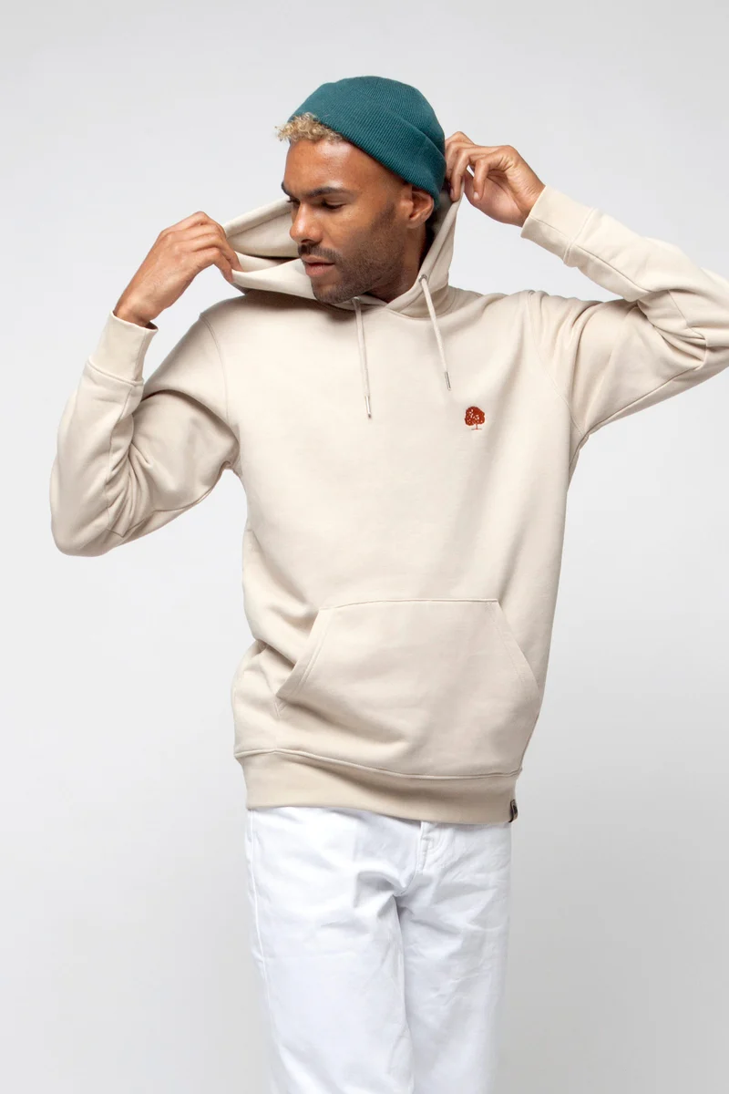 Hoodie aus Bio Baumwolle & recyceltem Polyester