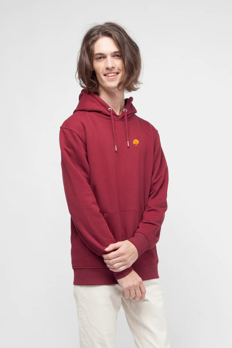 Hoodie aus Bio Baumwolle & recyceltem Polyester