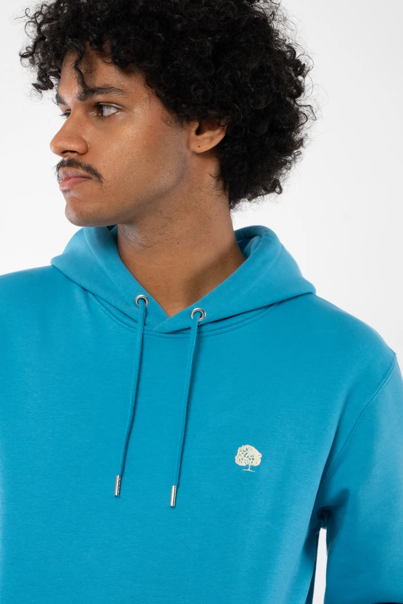 Hoodie aus Bio Baumwolle & recyceltem Polyester