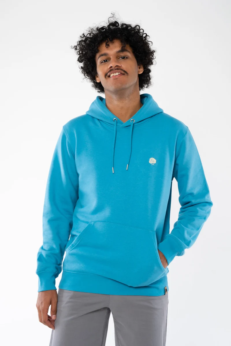 Hoodie aus Bio Baumwolle & recyceltem Polyester