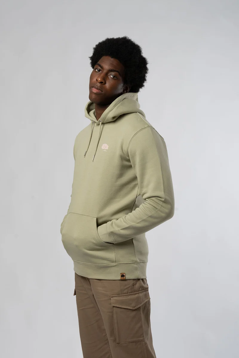 Hoodie aus Bio Baumwolle & recyceltem Polyester