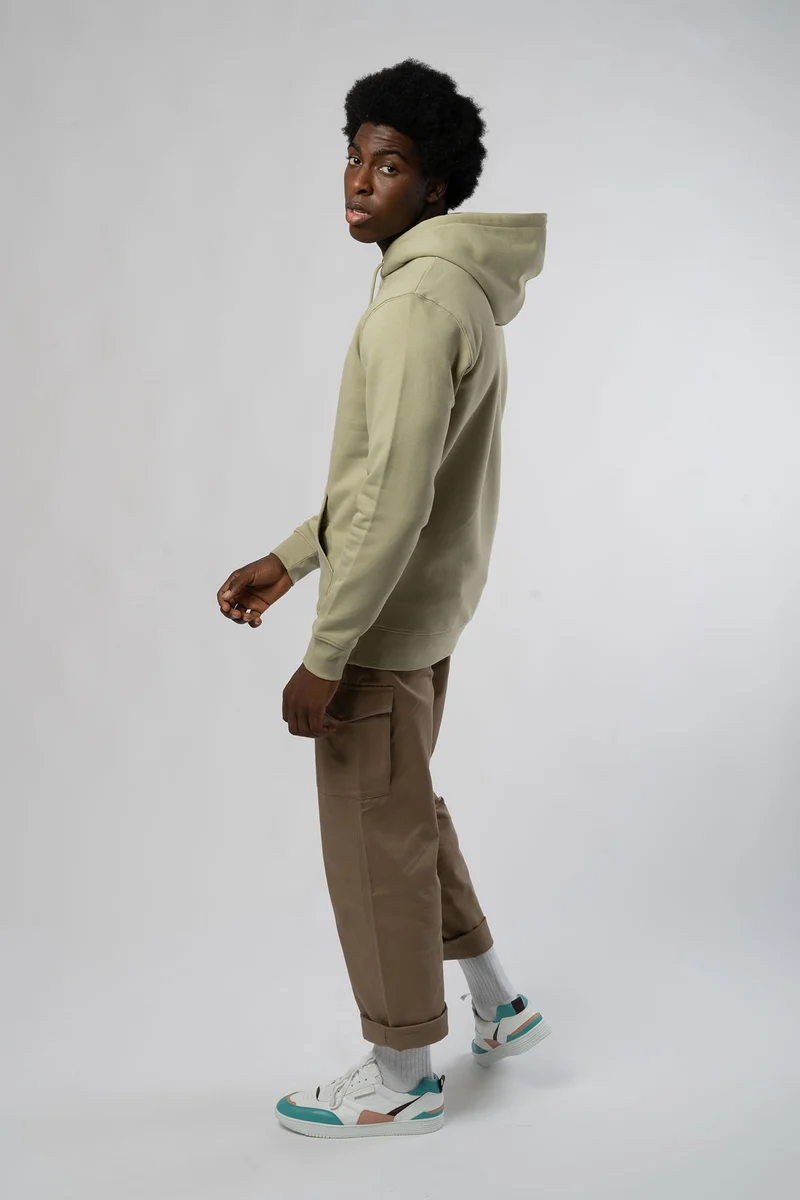 Hoodie aus Bio Baumwolle & recyceltem Polyester