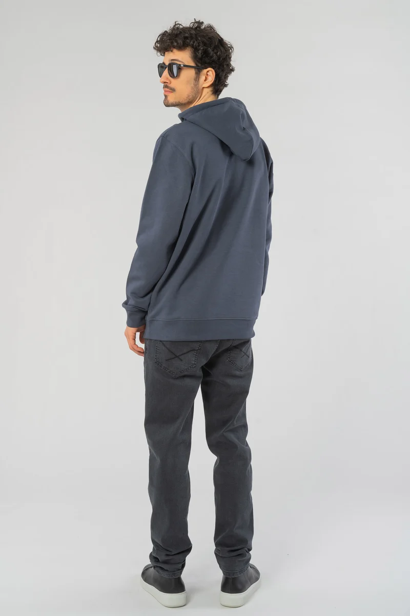 Hoodie aus Bio Baumwolle & recyceltem Polyester