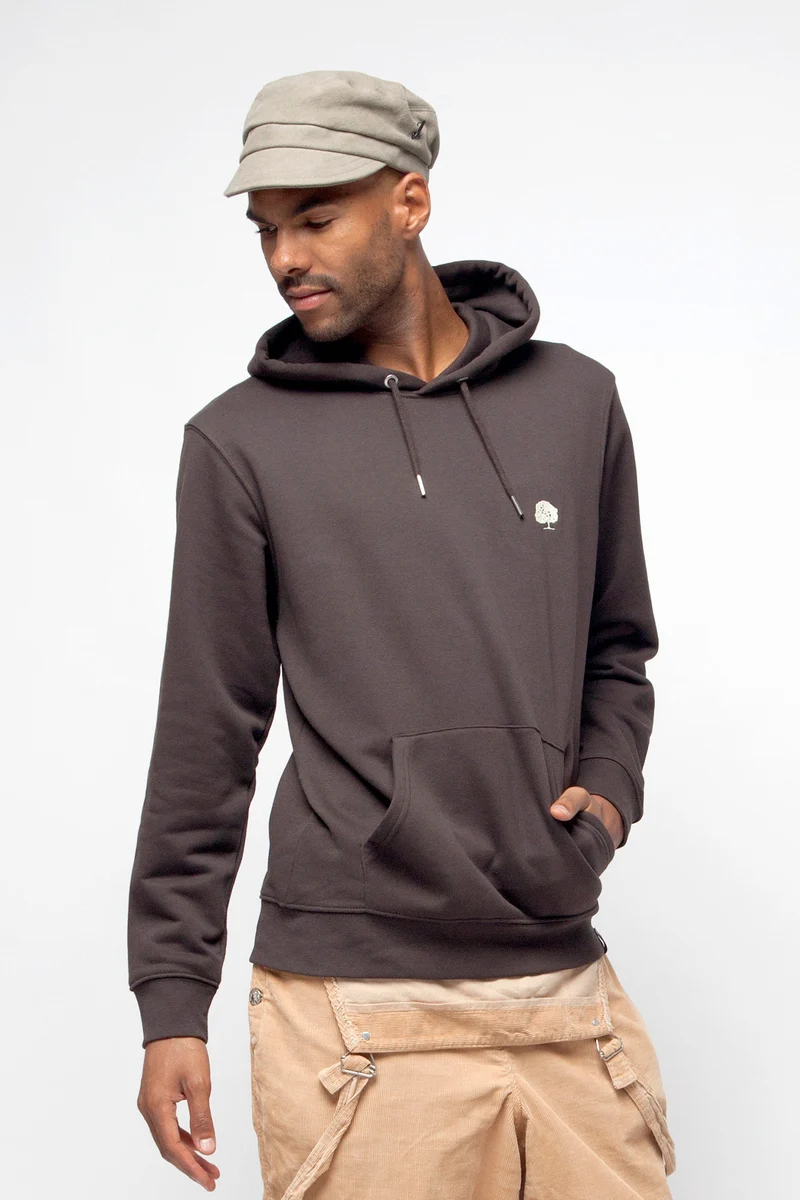 Hoodie aus Bio Baumwolle & recyceltem Polyester