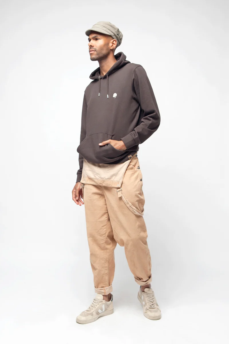 Hoodie aus Bio Baumwolle & recyceltem Polyester