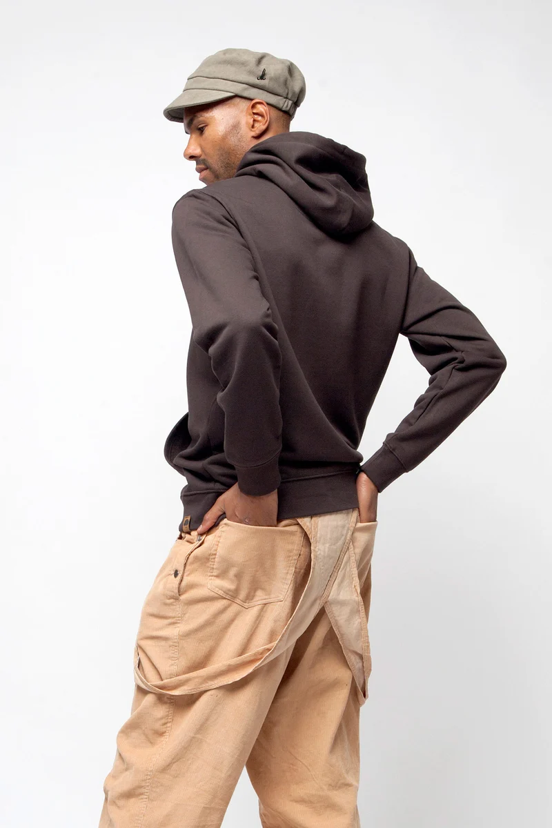 Hoodie aus Bio Baumwolle & recyceltem Polyester