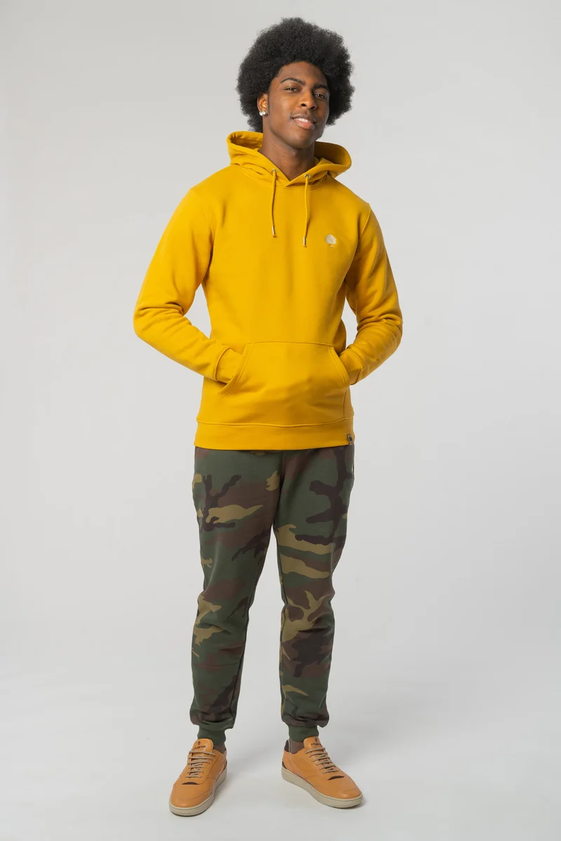 Hoodie aus Bio Baumwolle & recyceltem Polyester