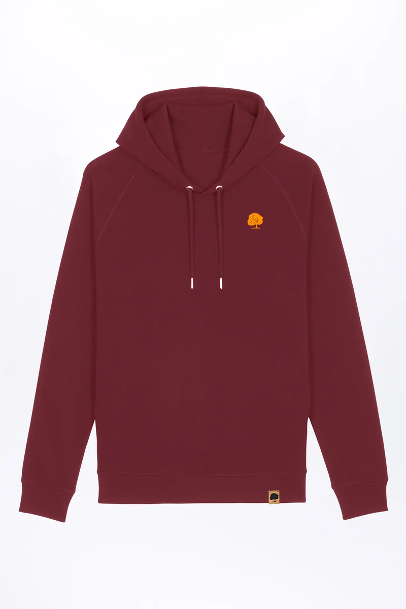 Hoodie aus Bio Baumwolle & recyceltem Polyester