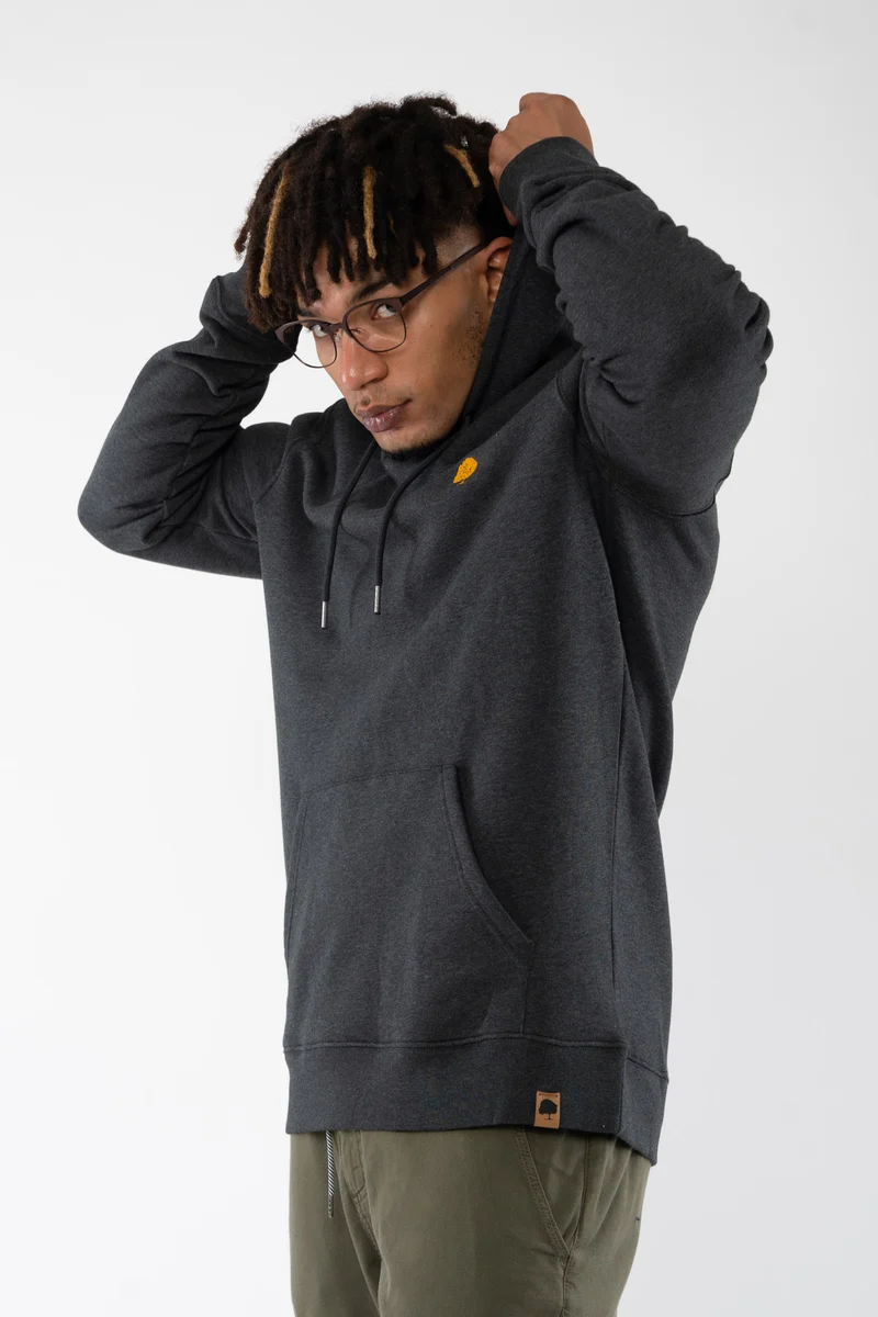 Hoodie aus Bio Baumwolle & recyceltem Polyester