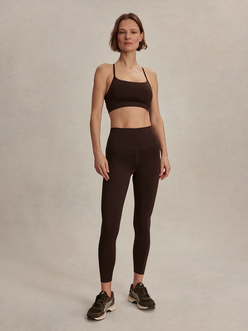 Assure High Rise Legging Coffee Bean