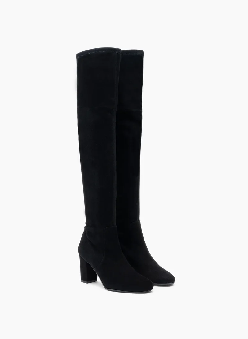 Zarcas Thigh High Boots Noir