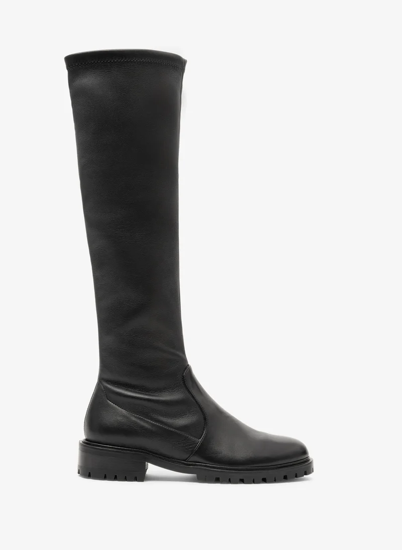 Torres Stretch Nappa Leather Boots Noir